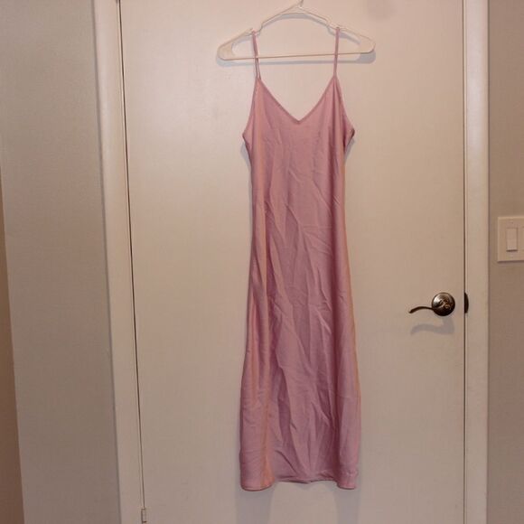 RDrogala Pink Sleepwear Maxi dress Women Size Medium - Picture 2 of 10